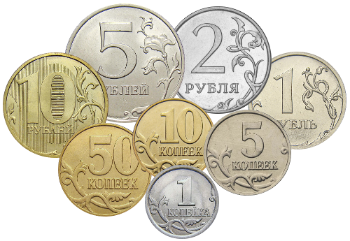 Российский рубль (RUB) купюры и монеты. Как выглядят (фото)?