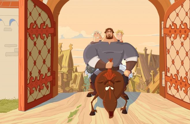 Три богатыря и наследница престола, когда покажут по ТВ