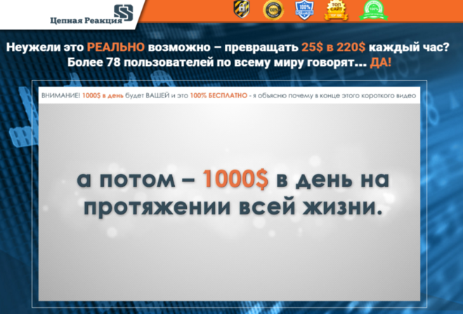 программа цепная реакция