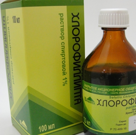 Как приготовить раствор для полоскания горла из раствора хлорофиллипта?