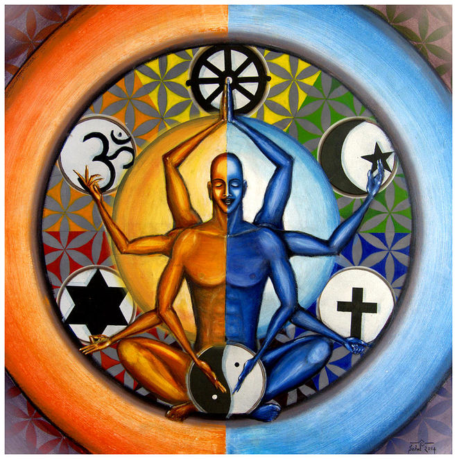 В чём сходны, а в чём различны функции искусства и религии?