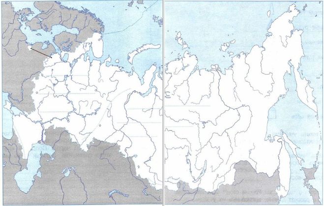 Контурная Карта России 4 Класс Окружающий Мир - watcherbaza