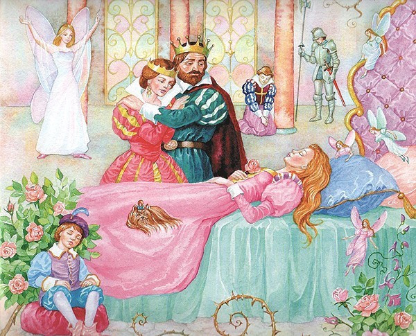 Кто написал сказку Спящая красавица?