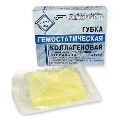 Гемостатическая губка - что это? Способы использования и эффективность?