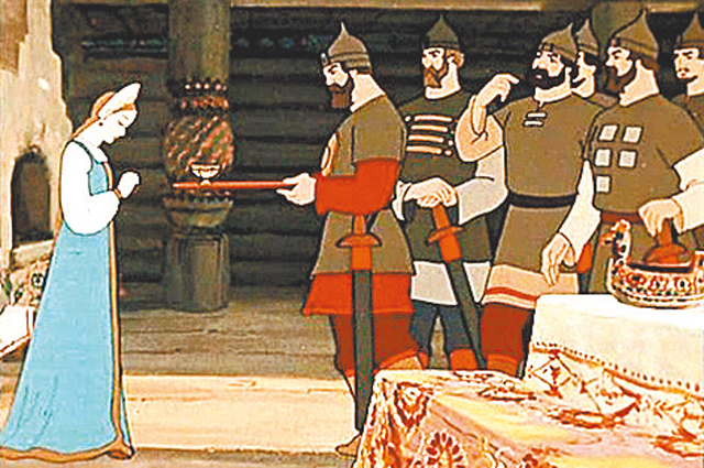 Какие черты народной сказки можно обнаружить в Сказке о