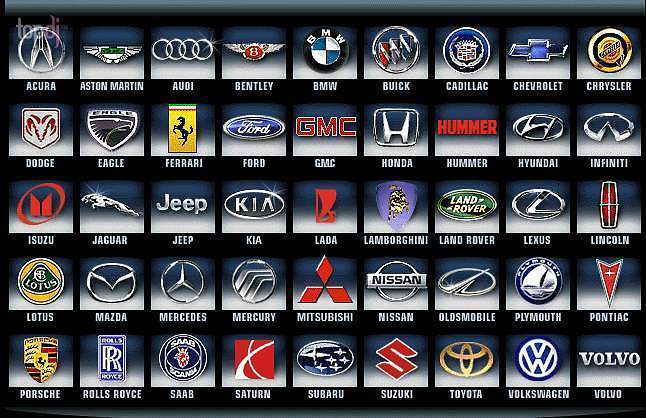 знаки машин фото и названия