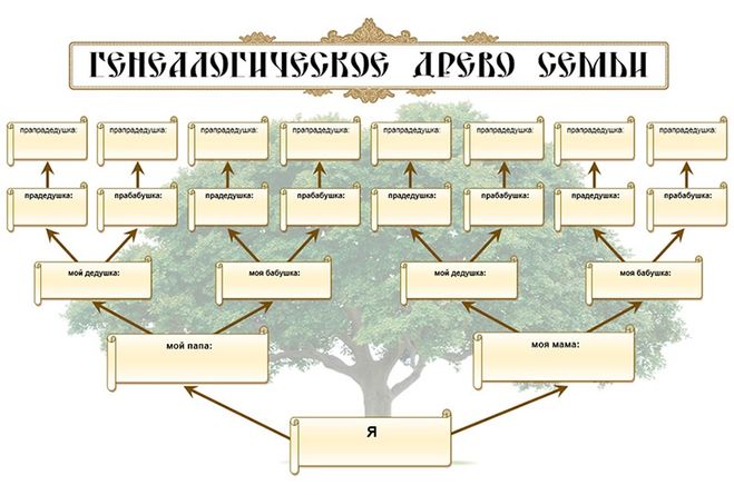 Окр. мир. Проект "Моя родословная" образец, презентация к уроку, где найти?