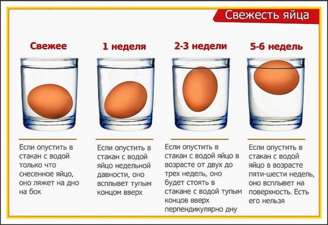 Как проверить яйца на свежесть?