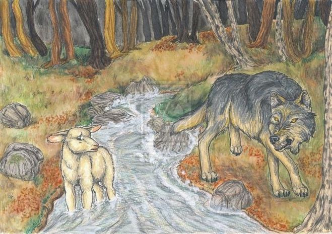 Какая басня Крылова начинается с морали?