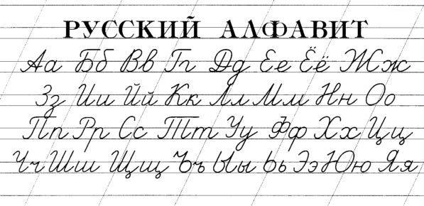 Как правильно писать буквы прописью?